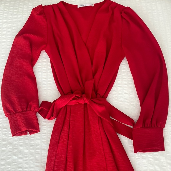 Nordstrom- Red- Small- Long Formal dresss - Picture 1 of 3